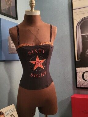 6IXTY 8IGHT Y2K Bustier Top